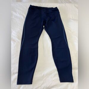 Brooks | Dri Layer Navy Blue | Women’s SZ Large Running Cropped Leggings
